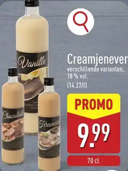 ALDI Creamjevener 18% vol aanbieding