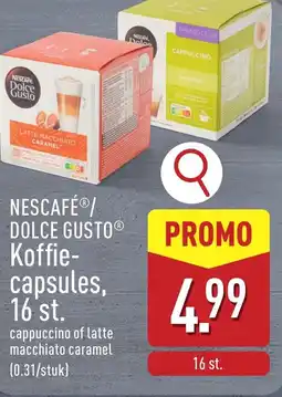 ALDI Nescafé/ dolce gusto koffie- capsules aanbieding