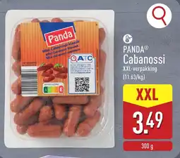 ALDI Panda Cabanossi aanbieding
