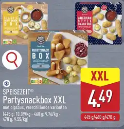 ALDI Speisezeit partysnackbox xxl aanbieding