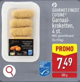 ALDI Gourmet finest cuisine garnaalkroketten aanbieding