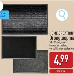 ALDI Home creation droogloopmat aanbieding