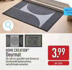 ALDI Home creation deurmat aanbieding