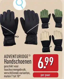 ALDI Adventuridge handschoenen aanbieding