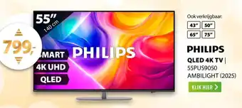 Philips QLED 4K TV | 55PUS9050 ambilight 2025