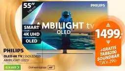 Expert Philips oled 4k TV | 550LED850 ambilight 2025 aanbieding
