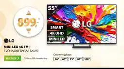 Expert LG MINI LED 4K TV | EVO 55QNED93A6 (2025) aanbieding