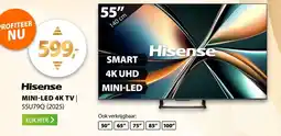 Expert Hisense mini-LED 4K TV | 55U79Q (2025) aanbieding