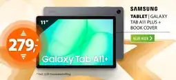 Expert Samsung tablet galaxy tab a11 plus + book cover aanbieding