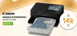 Expert Canon mobiele fotoprinter selphyMOBIELE FOTOPRINTER SELPHY CP1500 1500 aanbieding