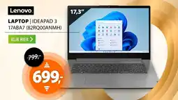 Expert Lenovo Laptop | ideapad 3 17ABA7 (82RQO0ANMH) aanbieding