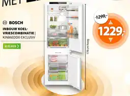 Expert Bosch inbouw koel vriescombinatie | KIN86EDDO exclusiv aanbieding