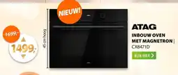Expert Atag inbouw oven met magnetron CX8471D aanbieding