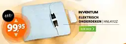 Expert Inventum elektrisch onderdeken HNL4112Z aanbieding