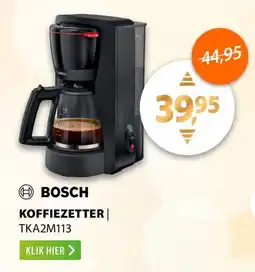 Expert Bosch koffiezetter TKA2M113 aanbieding