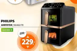 Expert Philips airfryer NA462/70 aanbieding