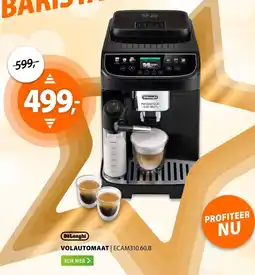 Expert DeLonghi Volautomaat ECAM310.60.B aanbieding