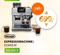 Expert DeLonghi Espressomachine EC9455.M aanbieding