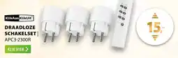 Expert KlikAan|KlikUit APC3-2300R Draadloze schakelset aanbieding