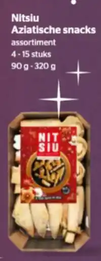 Spar Nitsiu Aziatische snacks aanbieding