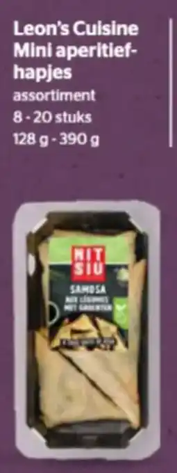 Leon's Cuisine mini aperitiefhapjes