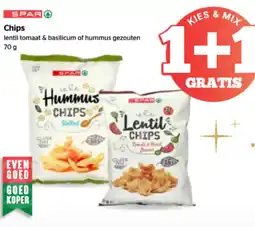 Spar Chips aanbieding