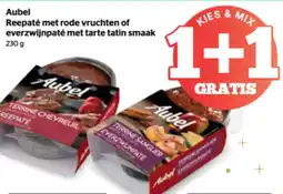 Spar Aubel Reepaté met rode vruchten of everzwijnpaté met tarte tatin smaak aanbieding