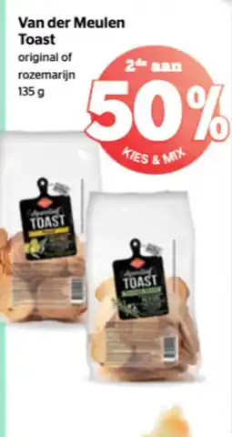 Spar Van der Meulen Toast aanbieding