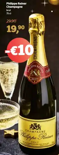 Spar Philippe Reiner Champagne brut aanbieding