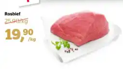 Spar Rosbief aanbieding