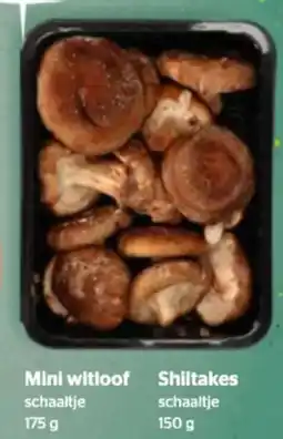 Spar Shiitakes schaaltje aanbieding