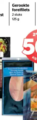 Spar Gerookte forelfilets aanbieding