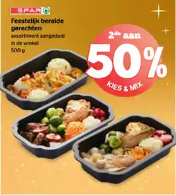 Spar Feestelijk bereide gerechten aanbieding