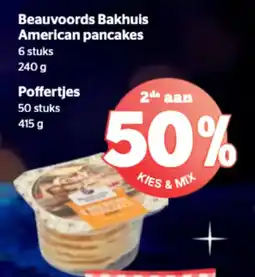 Spar Beauvoords Bakhuis American pancakes aanbieding