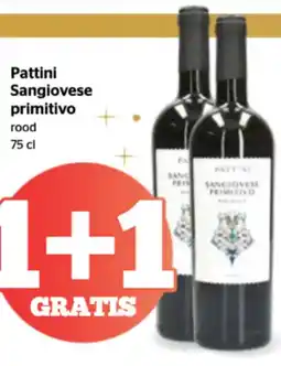 Spar Pattini Sangiovese primitivo rood aanbieding