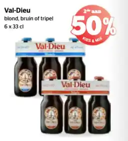 Spar Val-Dieu blond, bruin of tripel aanbieding