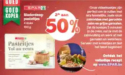 Spar Bladerdeegpasteitjes aanbieding