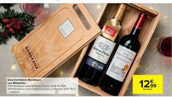 Carrefour Geschenkdoos Bordeaux Les Medaillés aanbieding
