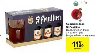Carrefour Geschenkdoos St Feuillien aanbieding