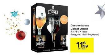 Carrefour Geschenkdoos Cornet Oaked aanbieding