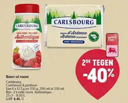Delhaize Boter of room aanbieding