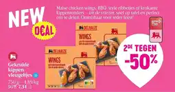 Delhaize Gekruide kippenvleugeltjes aanbieding