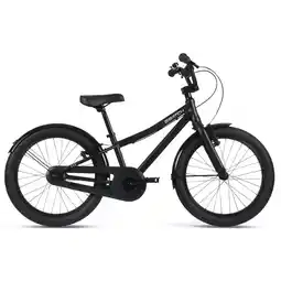 Decathlon Batch Kinderfiets 20 inch, Mat zwart, 6 tot 9 jaar aanbieding