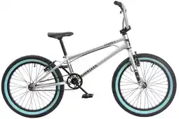 Decathlon BMX fiets kinderen PARK zilver 20 inch 11,1 kg aanbieding