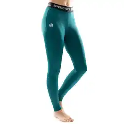 Decathlon Dames Wintersport ski thermobroek Écrins Groen aanbieding
