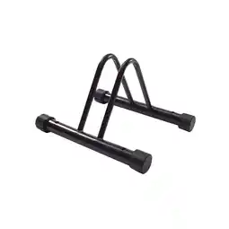 Decathlon Zwart metalen rek voor 1 fiets aanbieding