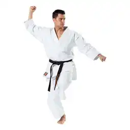 Decathlon Kimono karate kind Kwon Kata Tradition 12 oz aanbieding