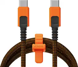 Decathlon Xtorm Xtreme USB-C naar USB-C PD 240W Kabel - 1,5 meter - Oranje aanbieding