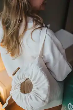 Decathlon Yogamat cover van merinowol – inclusief yogatas – zacht en comfortabel aanbieding