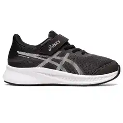 Decathlon Hardloopschoenen Kinderen, Unisex - ASICS Patriot 13 PS - Graphite/White aanbieding